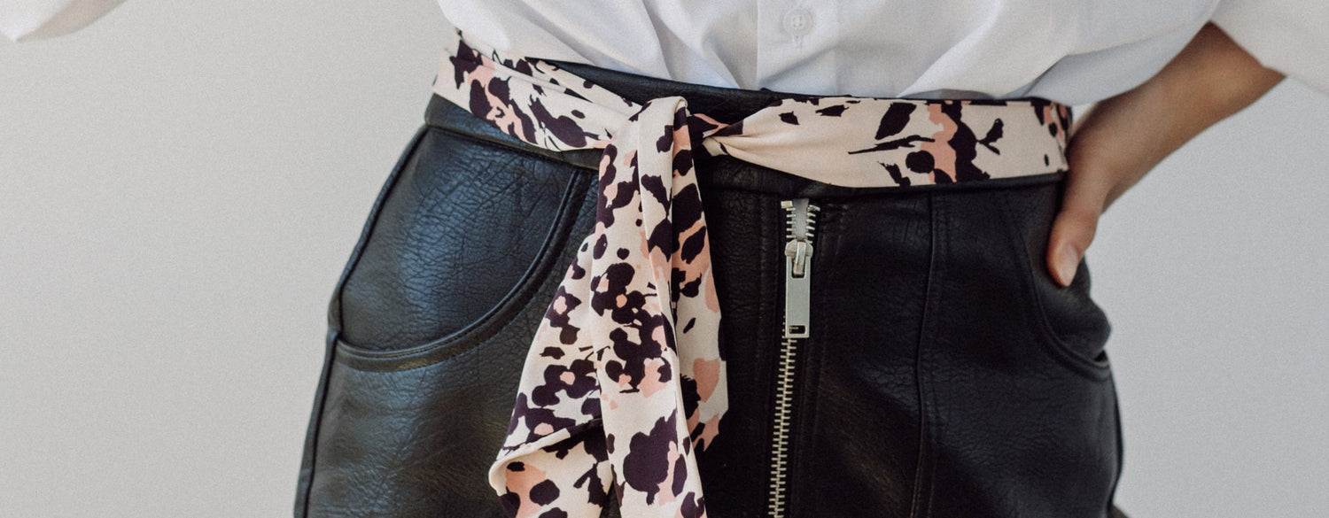 Comment nouer une ceinture en tissu : techniques et styles