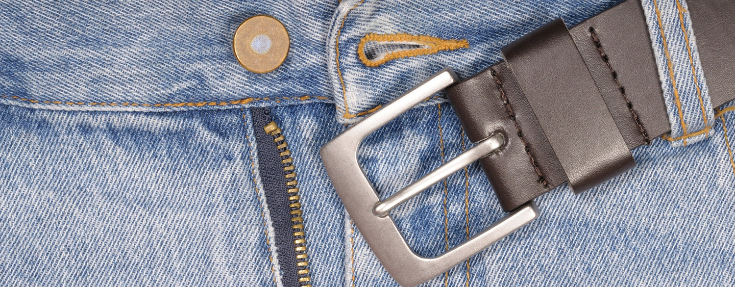 Quelle ceinture porter avec un jean ?