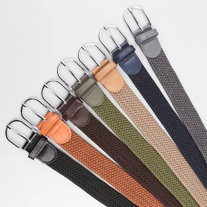 Ceinture Tressée Élastique pour Homme - Basile