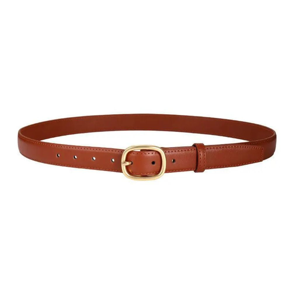 Ceinture Fine en Cuir pour Femme - Adèle