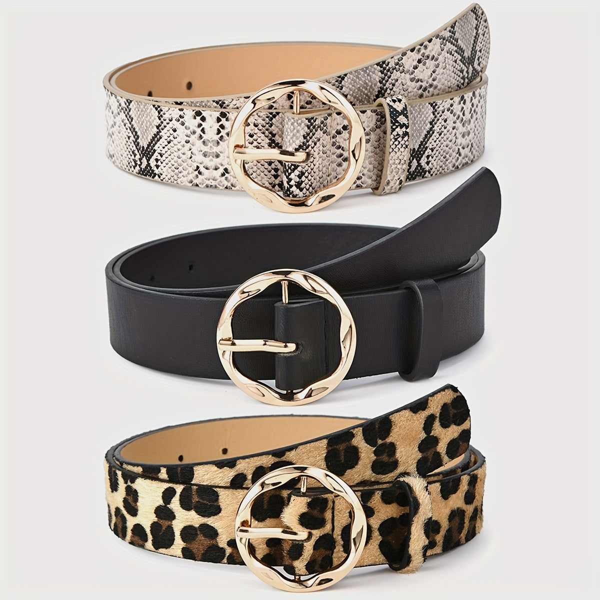 Ceinture Large en Simili Cuir pour Femme - Améline