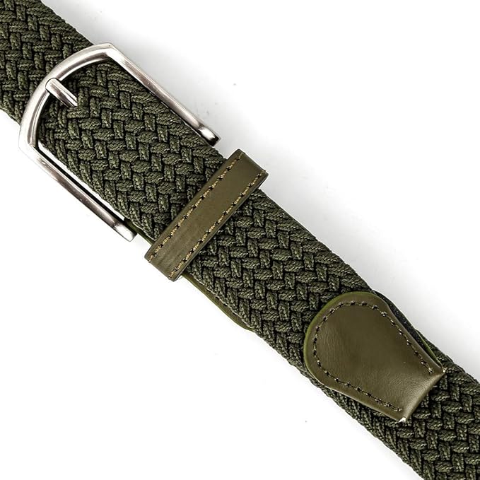 Ceinture Tressée Élastique pour Homme - Basile