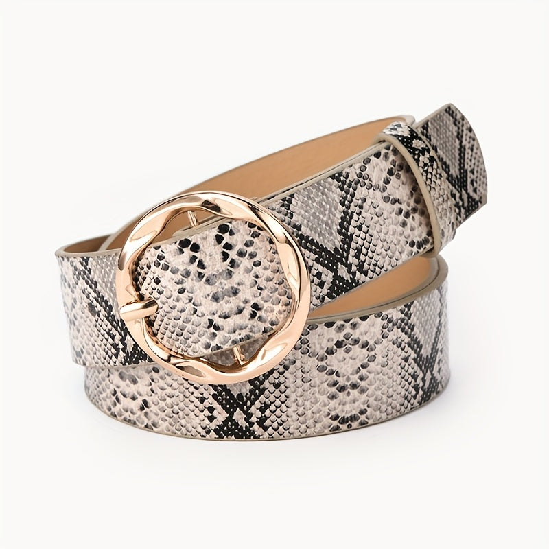 Ceinture Large en Simili Cuir pour Femme - Améline