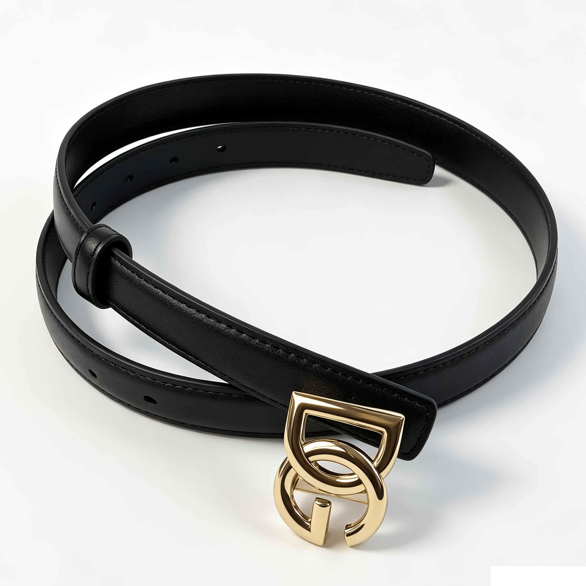Ceinture Fine en Simili Cuir pour Femme - Galatée