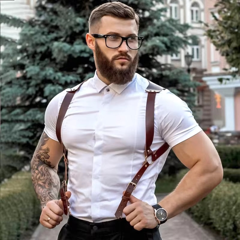 Bretelles en cuir Homme - Maryland