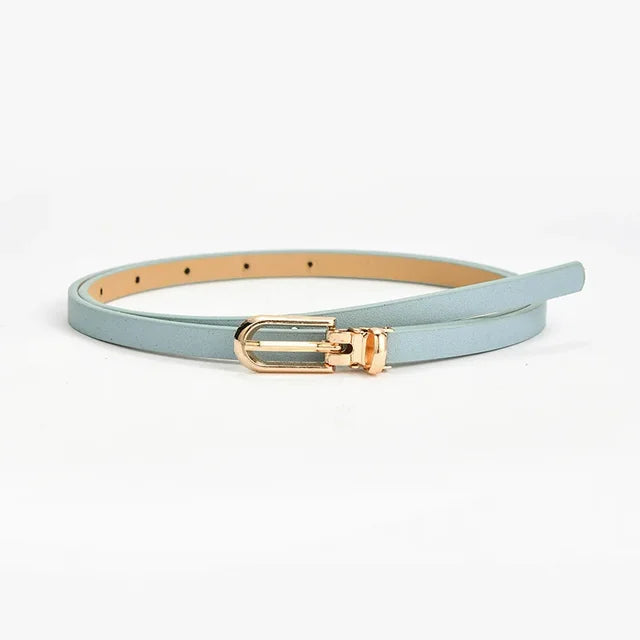 Ceinture en Cuir Fine pour Femme - Odette