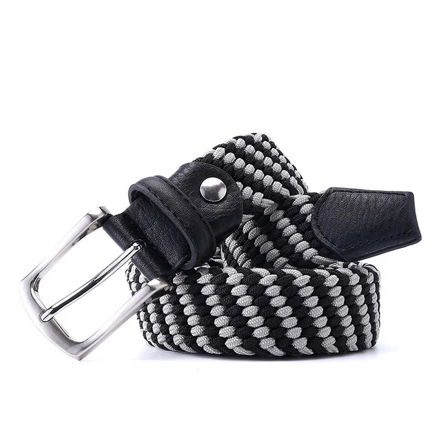 Ceinture Tressée Élastique pour Homme - Barnabé