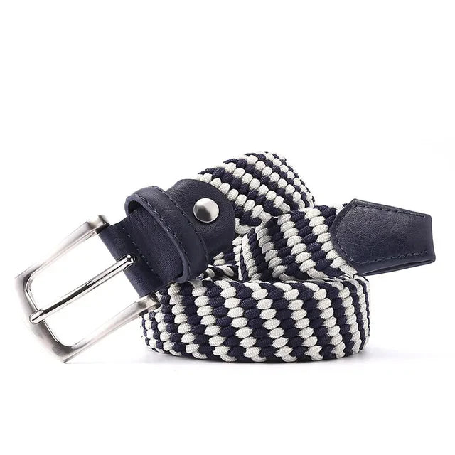 Ceinture Tressée Élastique pour Homme - Barnabé