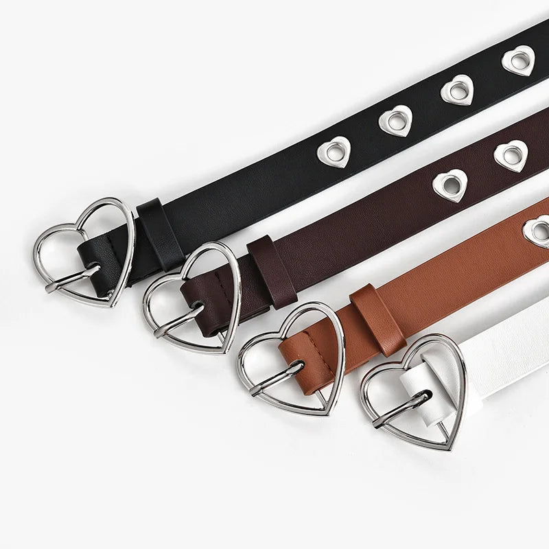 Ceinture en cuir cloutée pour Femme - Agnès