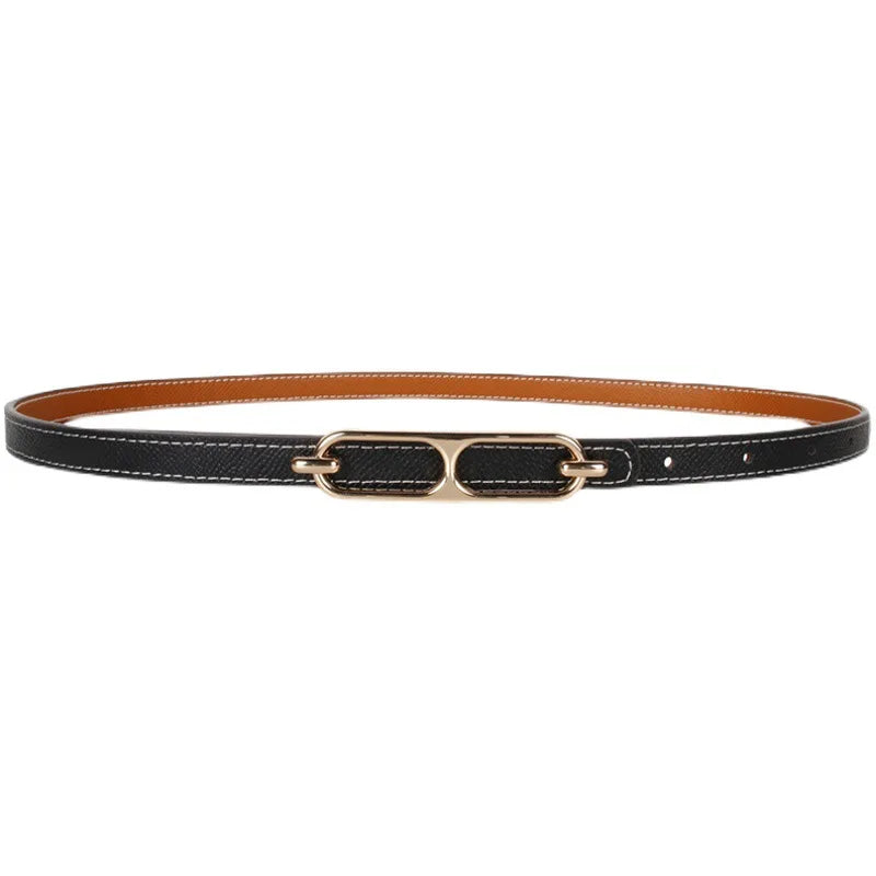 Ceinture Fine en Cuir pour Femme - Ameline