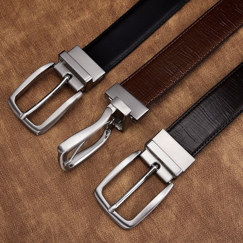 Ceinture Réversible en Cuir pour Homme - Geoffroy