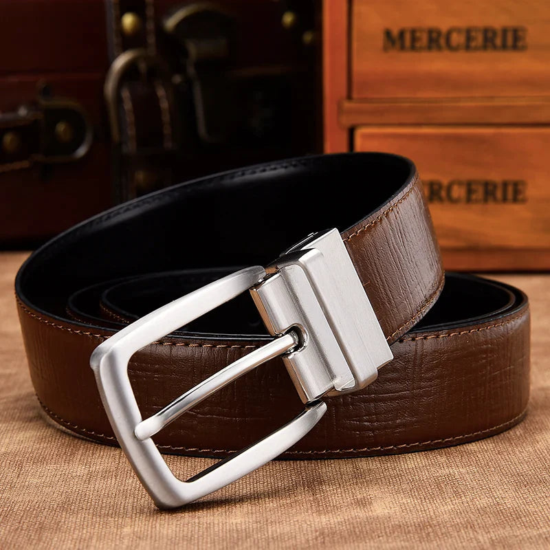 Ceinture Réversible en Cuir pour Homme - Geoffroy