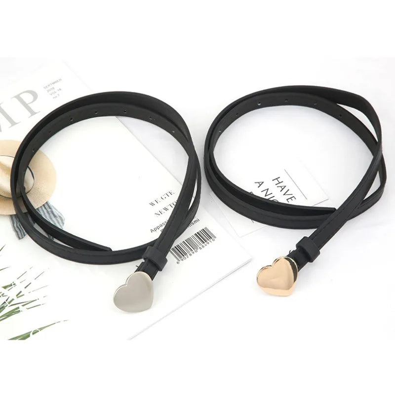 Ceinture Fine en Cuir pour Femme - Clotilde