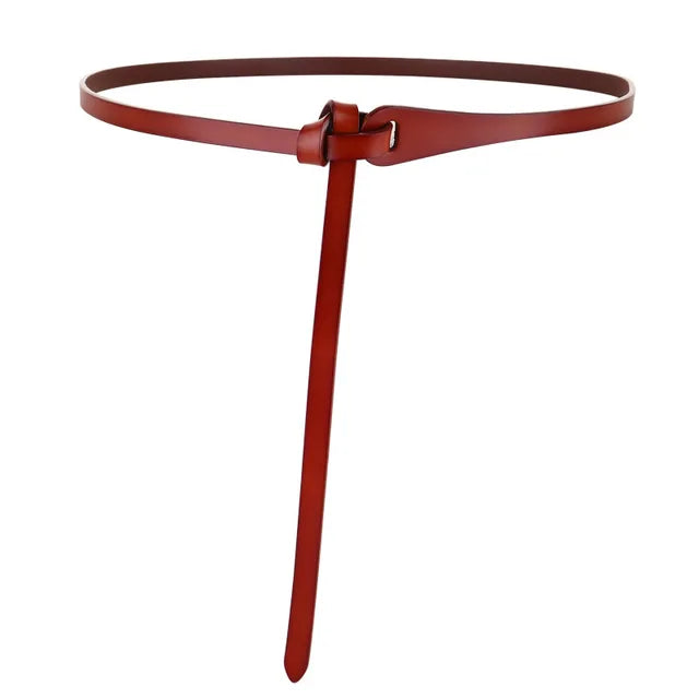 Ceinture en Cuir Fine pour Femme - Mathilde