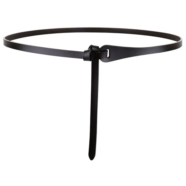 Ceinture en Cuir Fine pour Femme - Mathilde
