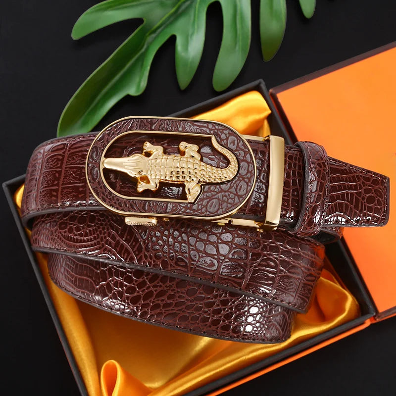 Ceinture Crocodile pour Homme - Boston