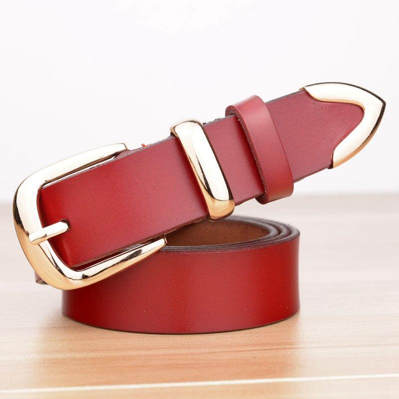 Ceinture Femme en Cuir – Modèle Clara