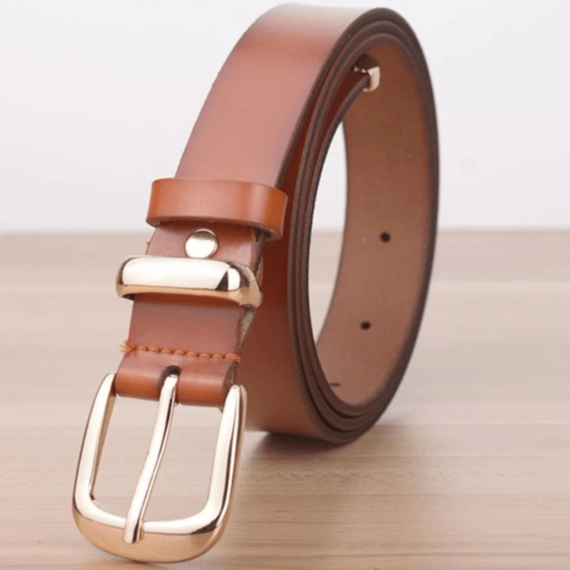 Ceinture Femme en Cuir – Modèle Clara