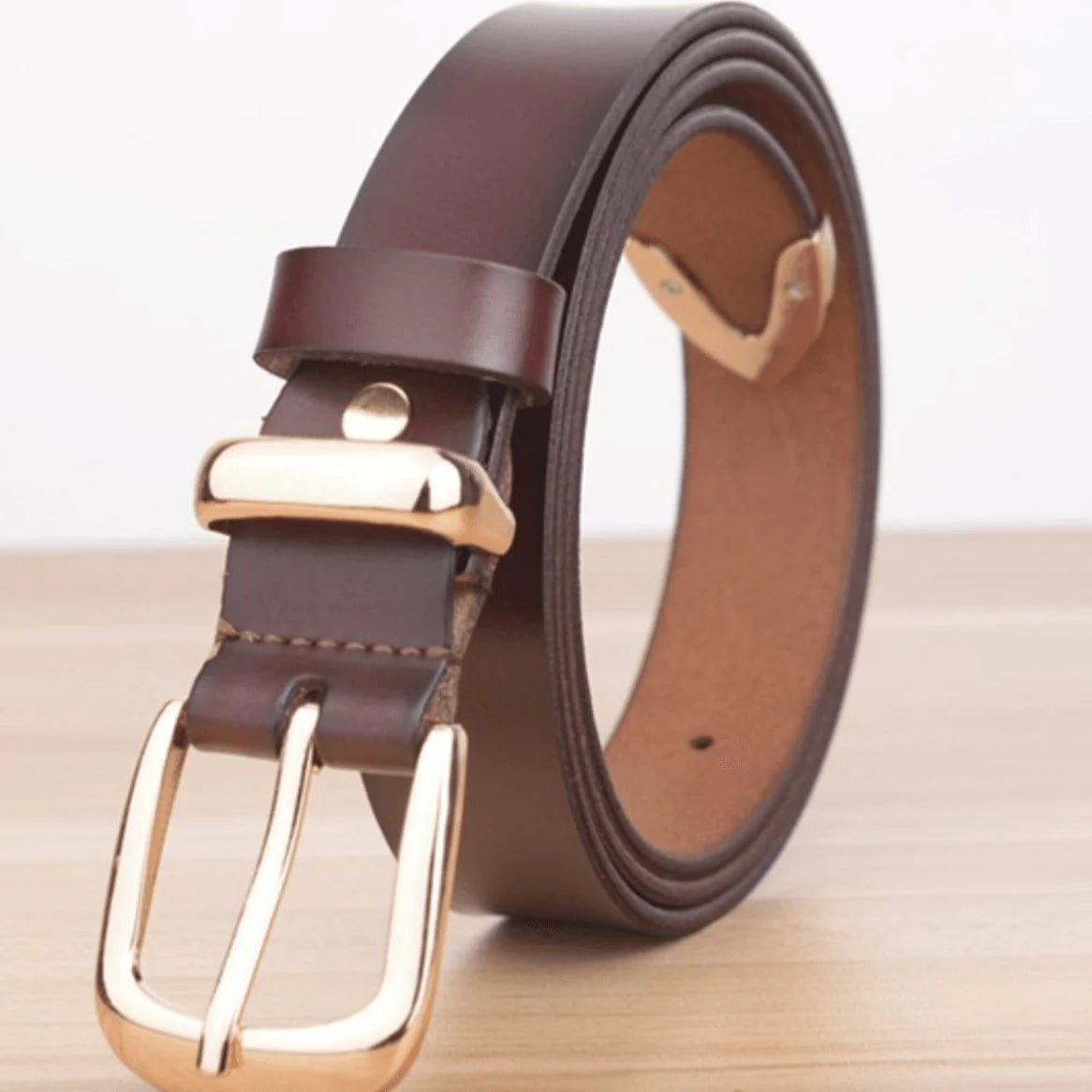 Ceinture Femme en Cuir – Modèle Clara