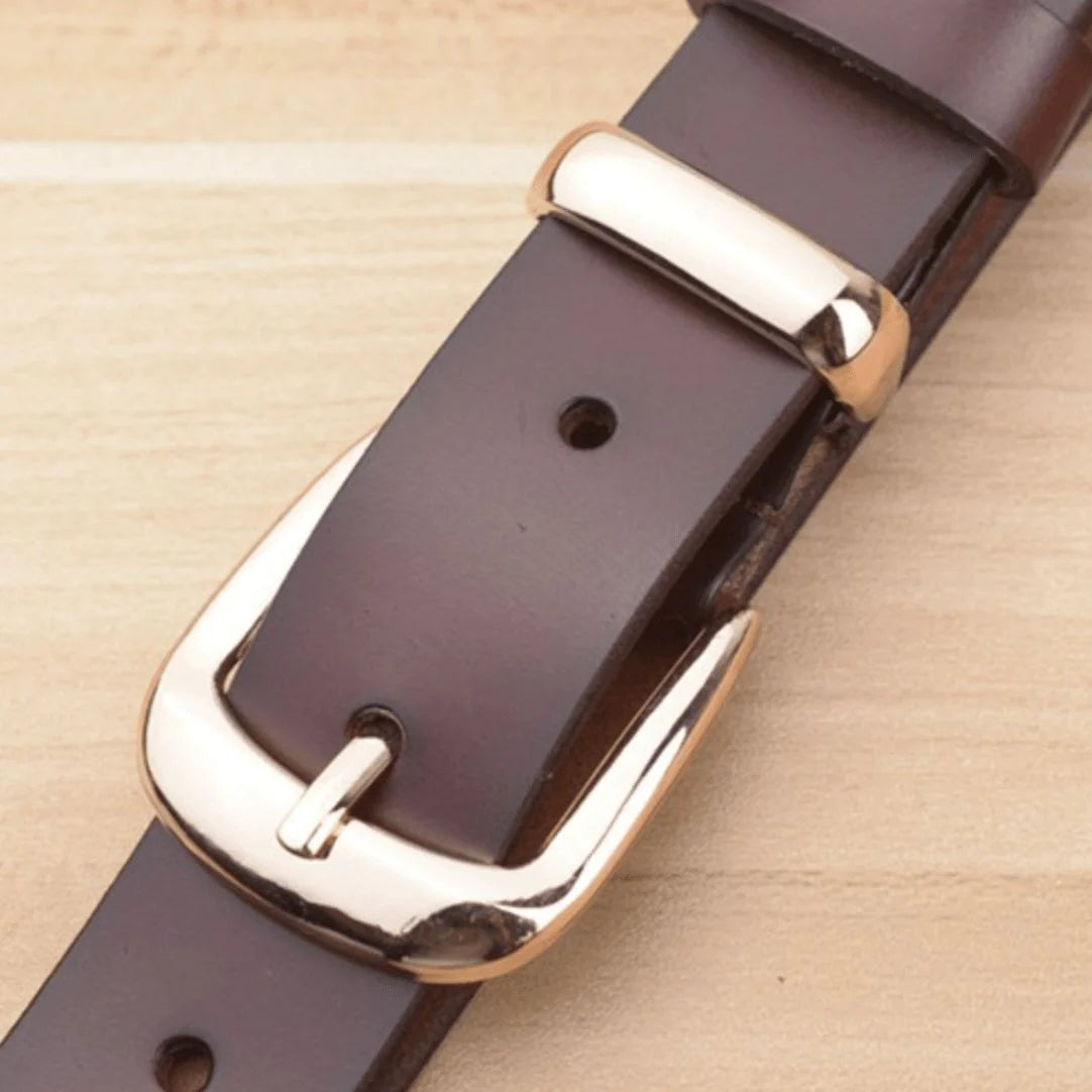 Ceinture Femme en Cuir – Modèle Clara