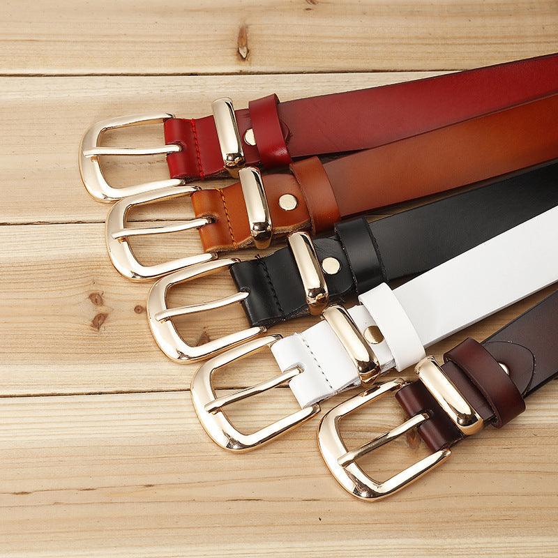 Ceinture Femme en Cuir – Modèle Clara