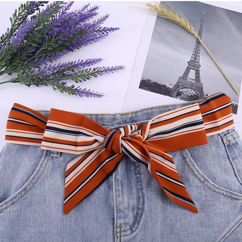 Ceinture Foulard à Rayures - Sabadell