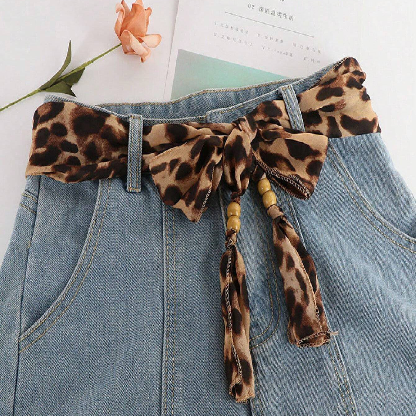 Ceinture Foulard à perles en bois - Uppsala