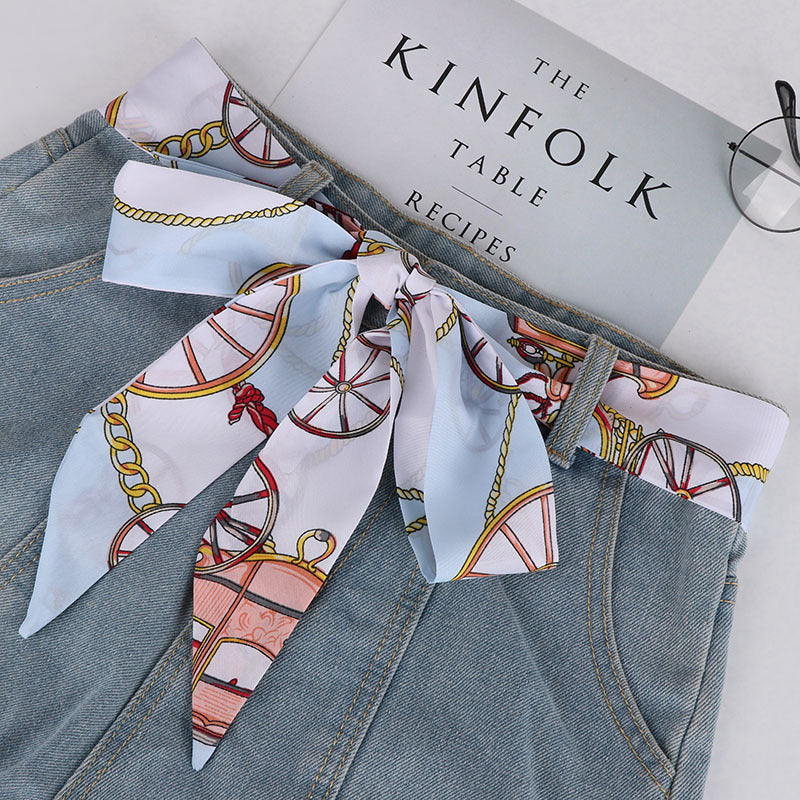 Ceinture Foulard en Soie - Mayence