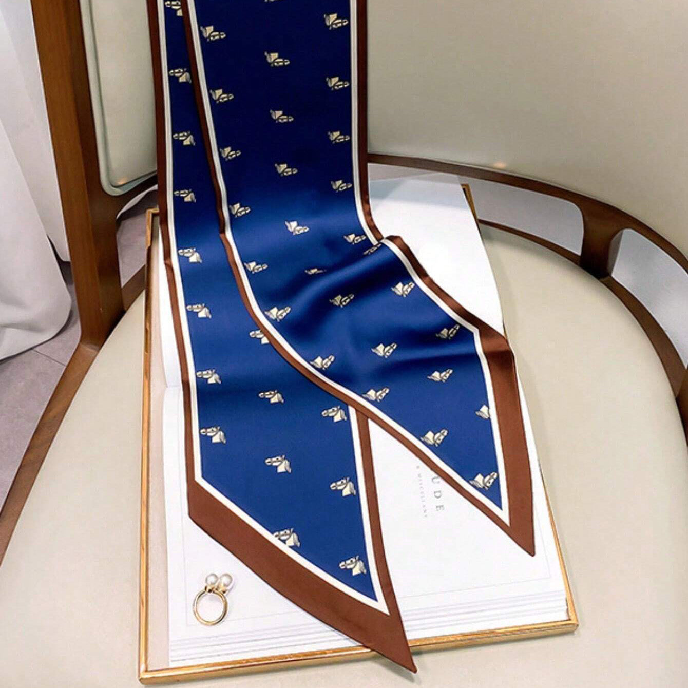 Ceinture Foulard en Soie - Padoue