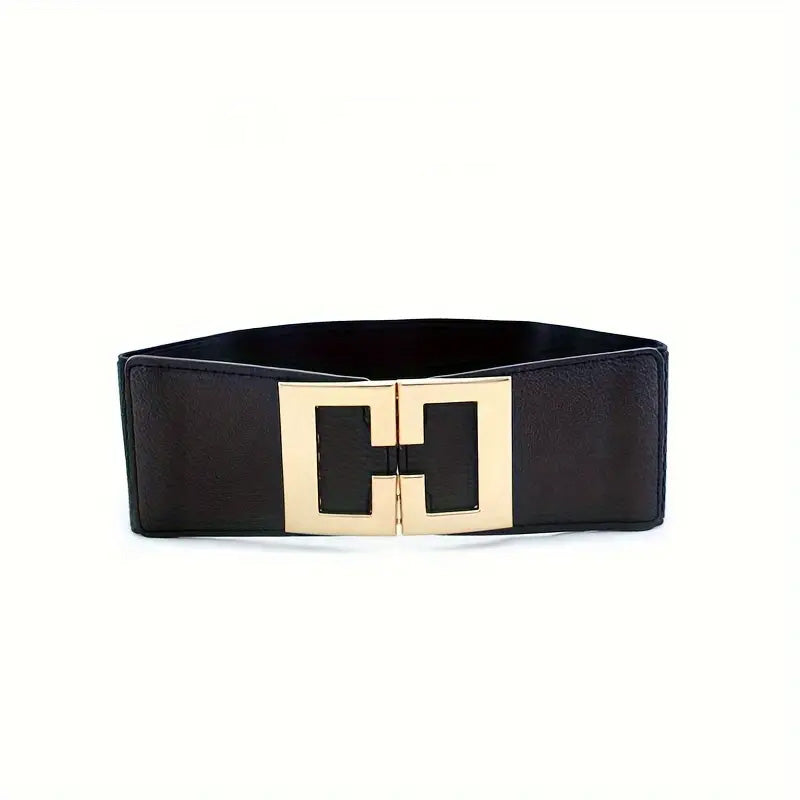 Ceinture Large à Boucle Dorée - Murcie
