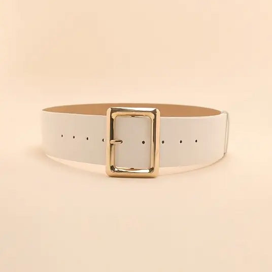 Ceinture Large à Boucle Dorée - Stuttgart