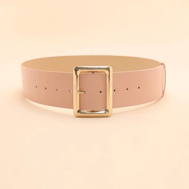 Ceinture Large à Boucle Dorée - Stuttgart