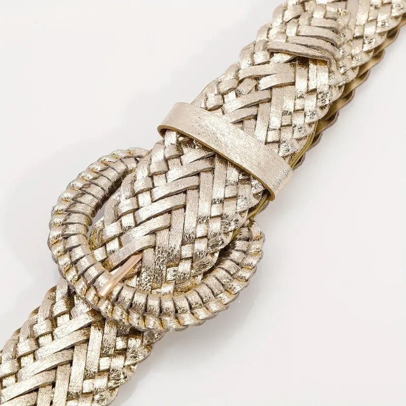 Ceinture Tressée Dorée - Kaunas