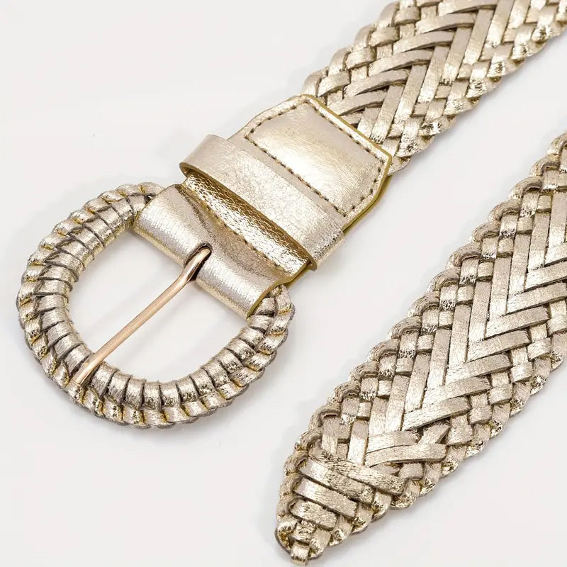 Ceinture Tressée Dorée - Kaunas