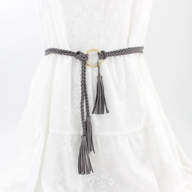 Ceinture Tressée Fine - Varna