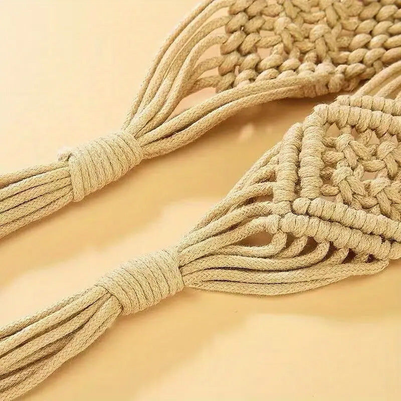 Ceinture Tressée à Lacets - Catane