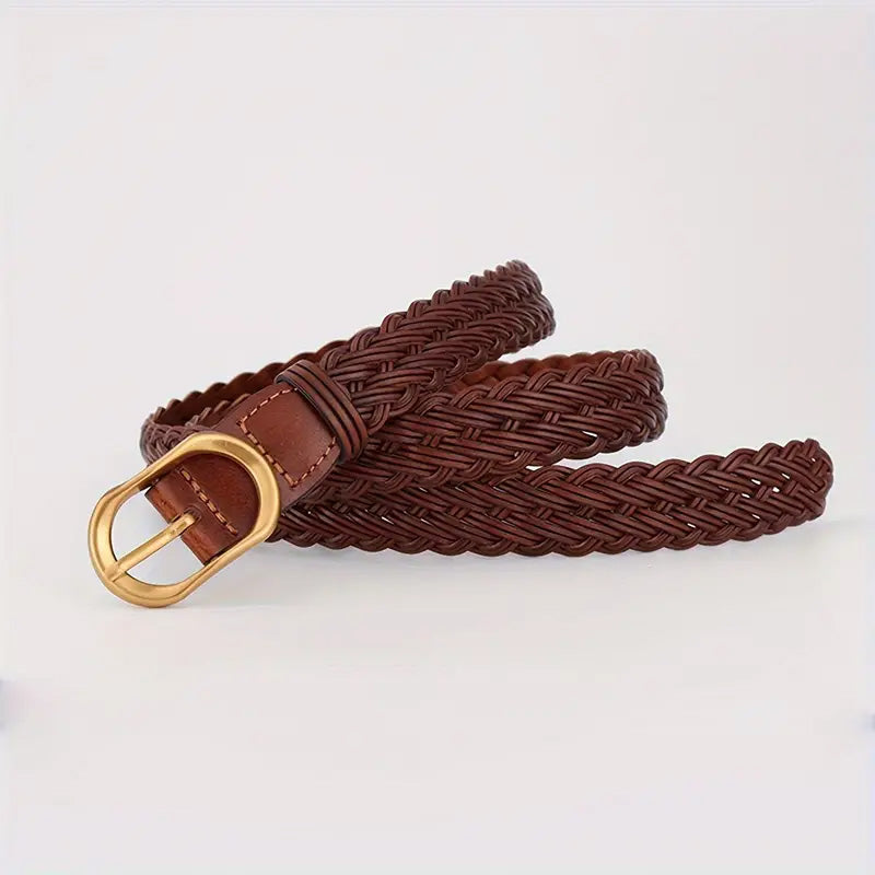 Ceinture Tressée en Cuir - Cordoue