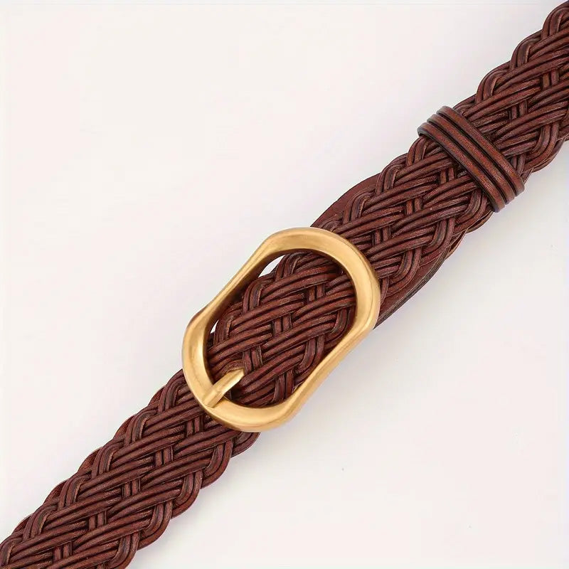 Ceinture Tressée en Cuir - Cordoue