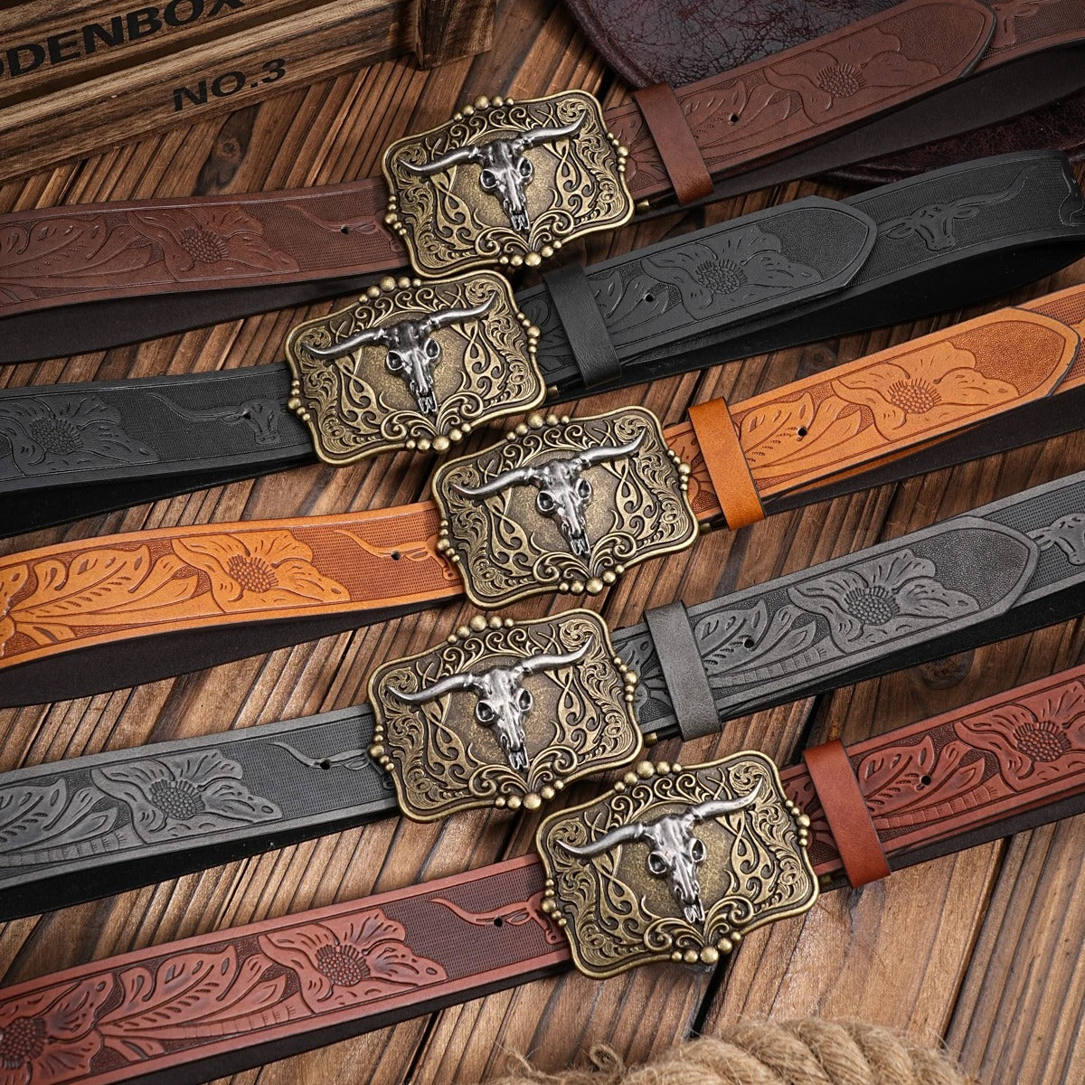 Ceinture Western Homme - Cincinnati