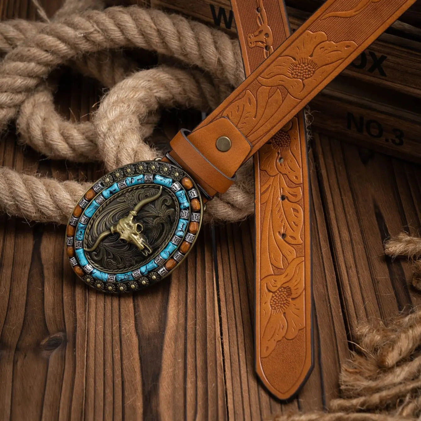 Ceinture Western Homme - Nashville