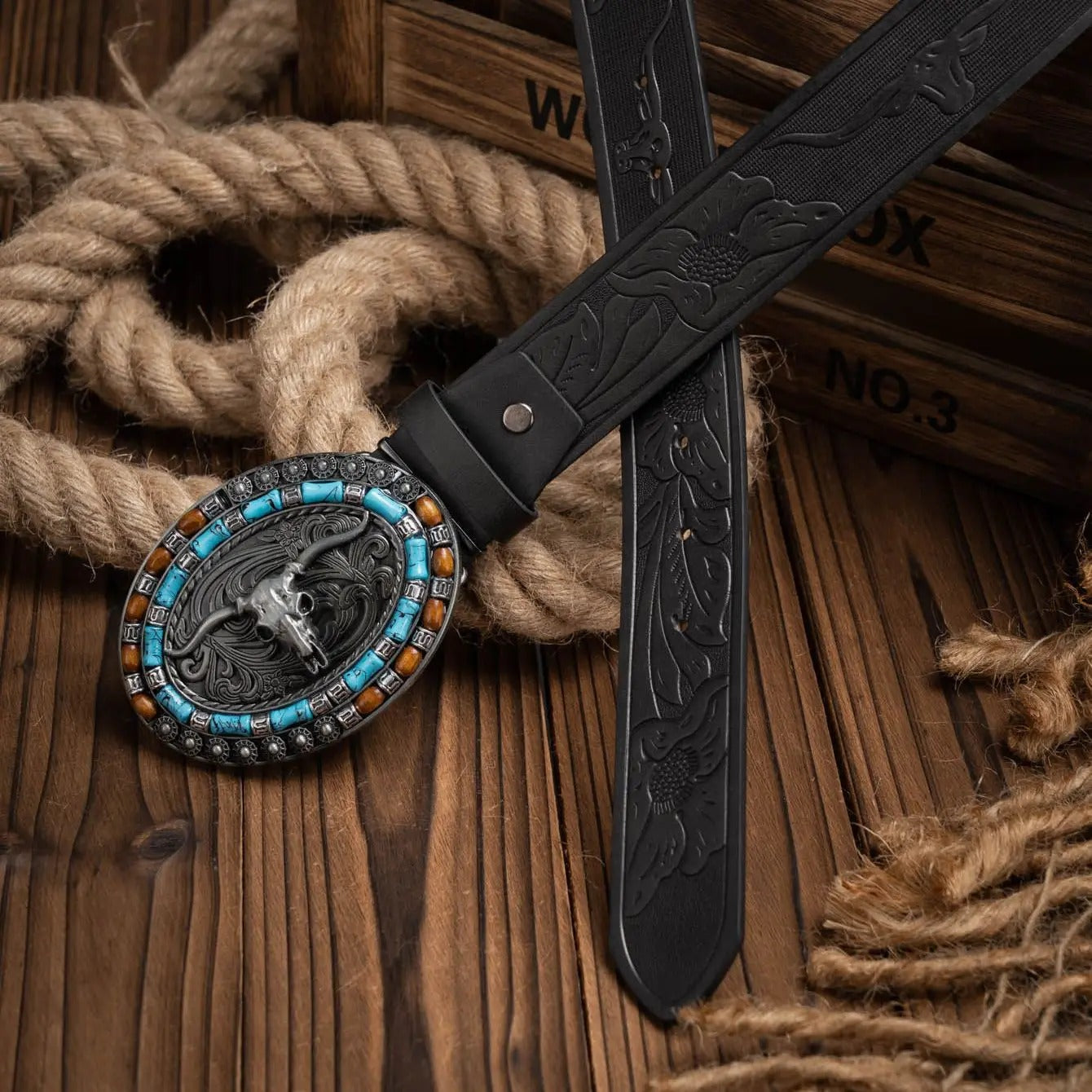 Ceinture Western Homme - Nashville