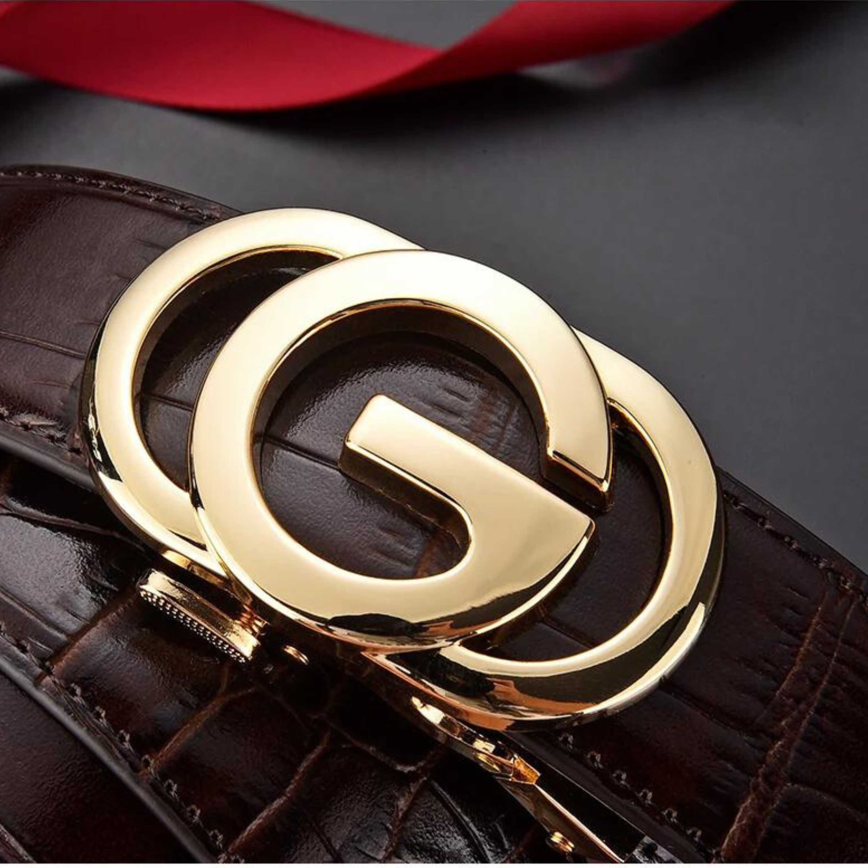 Ceinture Crocodile pour Homme - Ezio