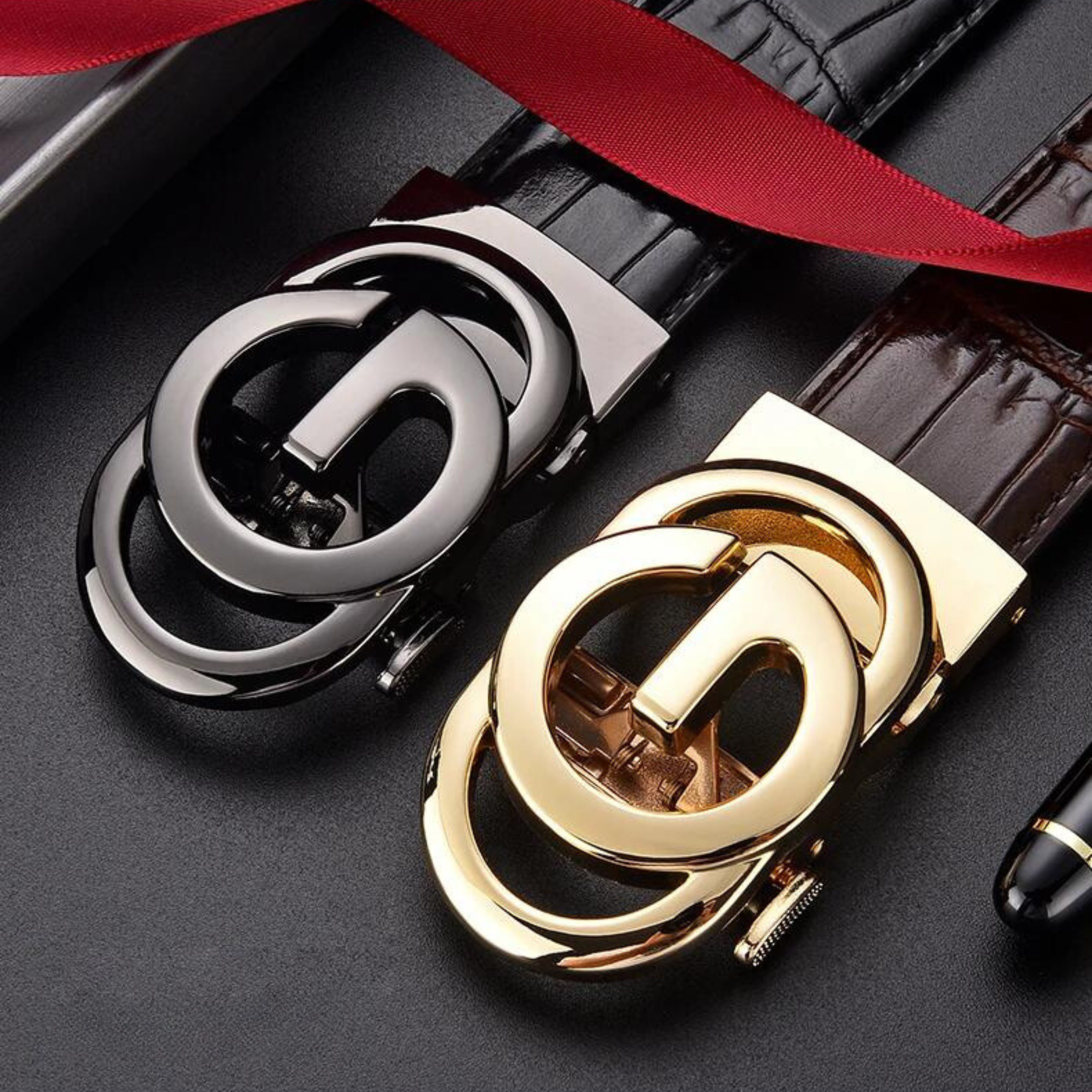 Ceinture Crocodile pour Homme - Ezio