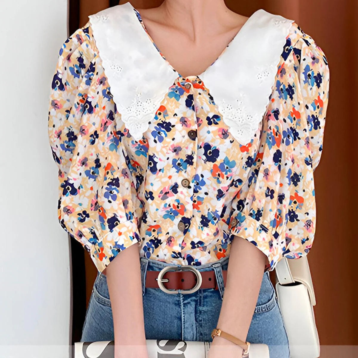 Ceinture en cuir pour femme – Modèle Lina