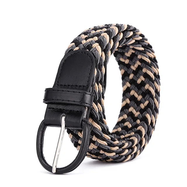 Ceinture Tressée Élastique pour Homme - Gaspard