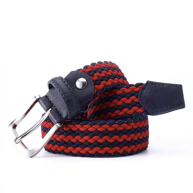 Ceinture Tressée Élastique pour Homme - Léopold
