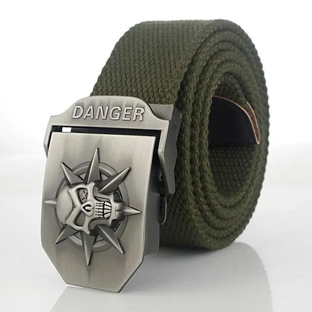 Ceinture Tête de Mort pour Homme - Jack