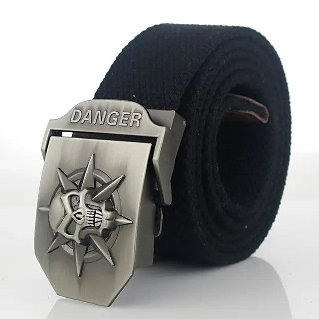 Ceinture Tête de Mort pour Homme - Jack