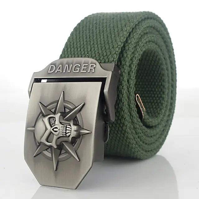 Ceinture Tête de Mort pour Homme - Jack