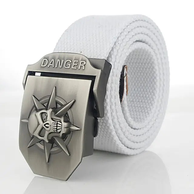 Ceinture Tête de Mort pour Homme - Jack
